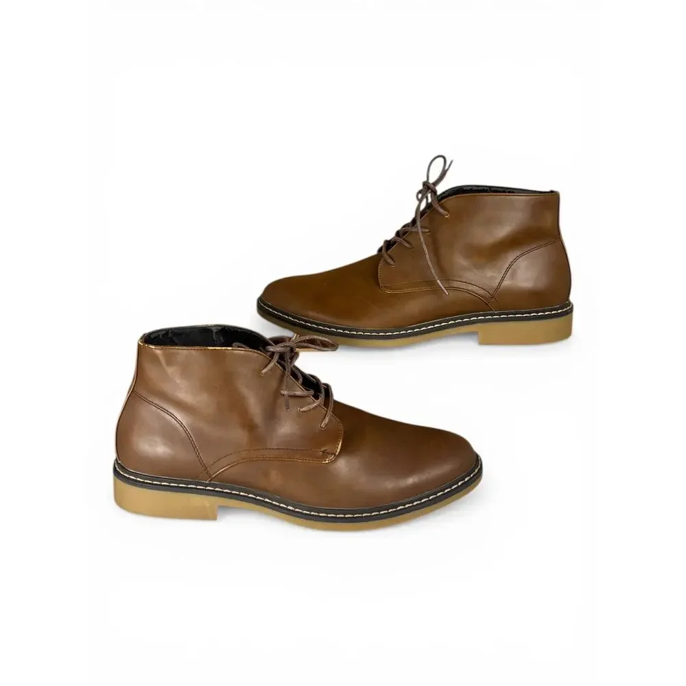 Dexter Comfort Sonoran Brown Chukka Boots Mens 7.5 Casual Lace Up